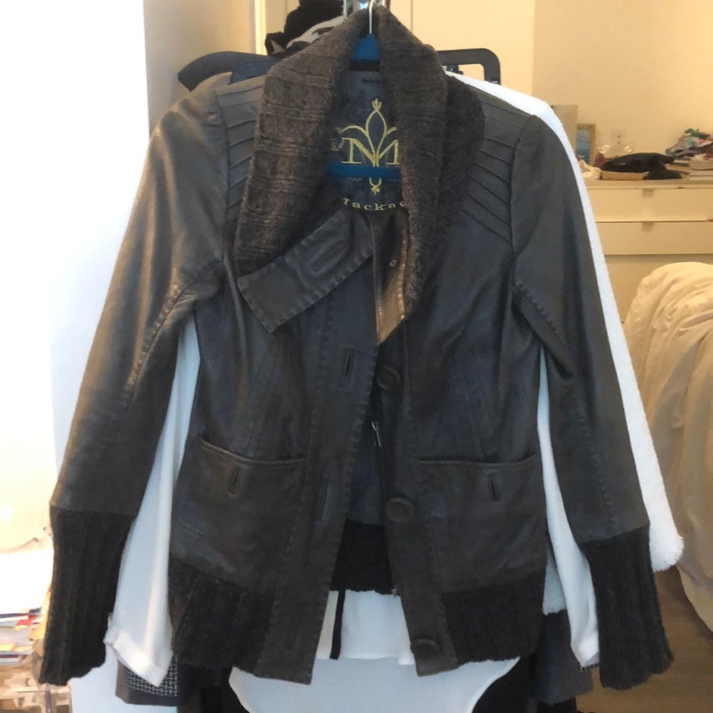 Mackage Alix Leather Jacket size xs